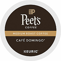 Peet's Coffee K-Cup Cafe Domingo Coffee (GMT2404)