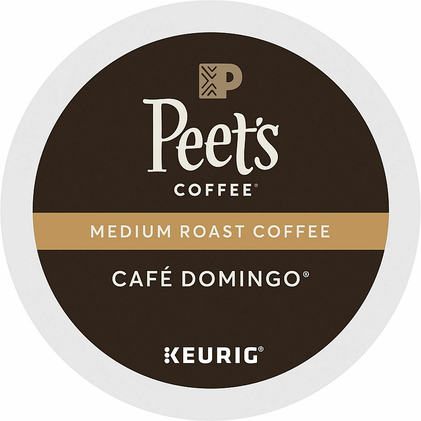 Peet's Coffee K-Cup Cafe Domingo Coffee (GMT2404)