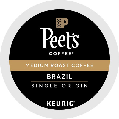 Peet's Coffee K-Cup Brazil Coffee (2409)