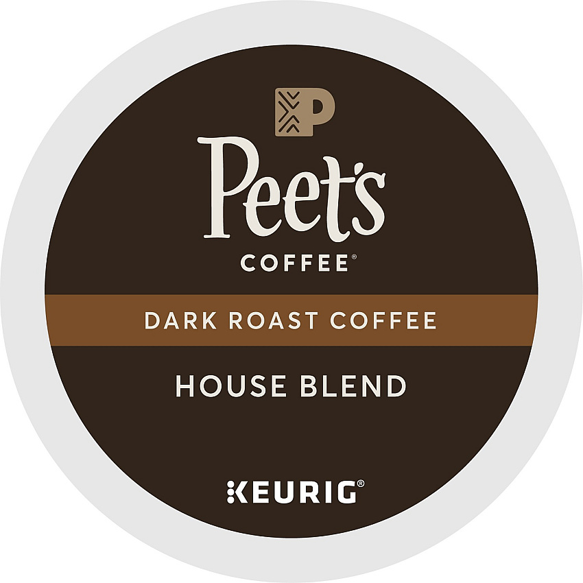 Peet's Coffee K-Cup House Blend Coffee (GMT2410)