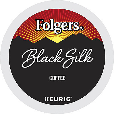 Folgers K-Cup Black Silk Coffee (GMT7457)