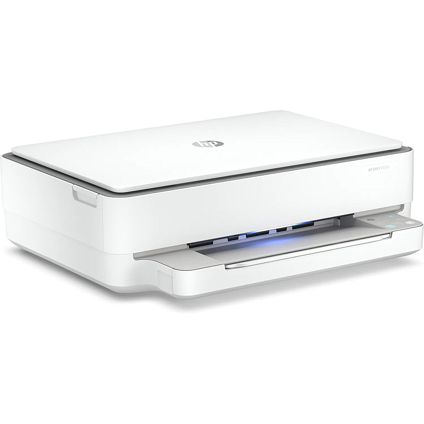 HP Envy 6055E Wireless Inkjet Multifunction Printer - Color - White (HEW223N1A)