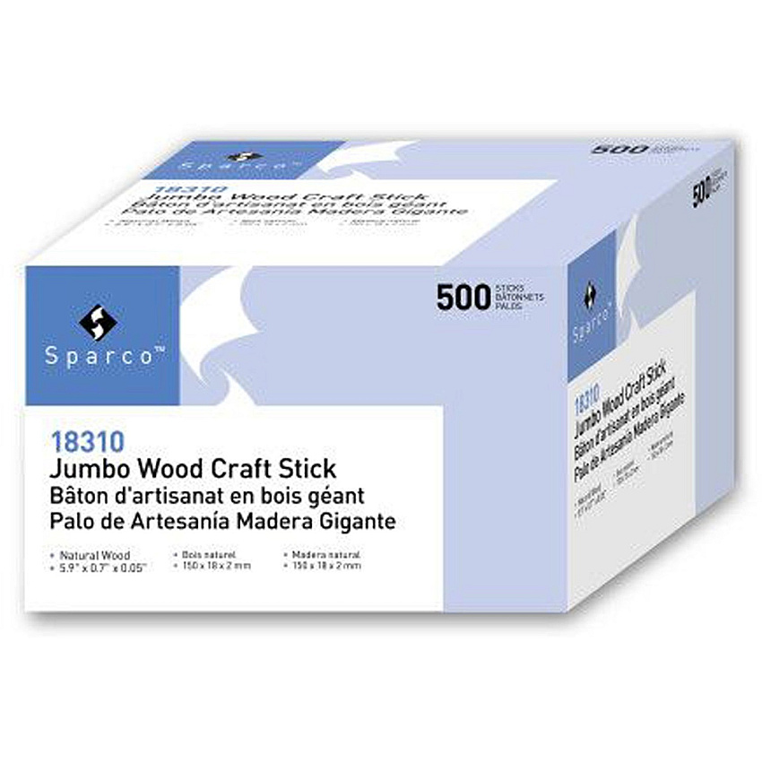 Sparco Jumbo Craft Sticks (SPR18310)
