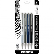 Zebra STEEL 3 Series F-301A Retractable Ballpoint Pen (27514)