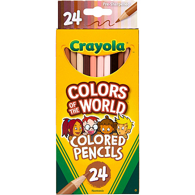 Crayola Colors of the World Colored Pencil (CYO684607)