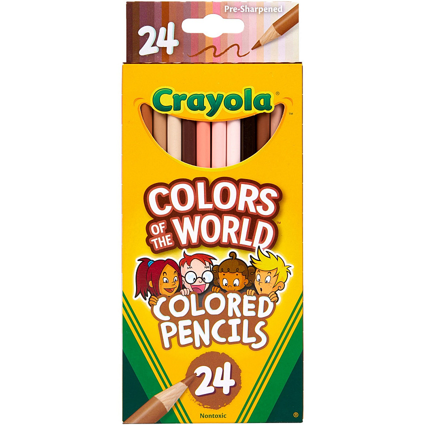 Crayola Colors of the World Colored Pencil (CYO684607)