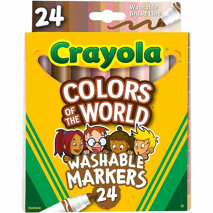 Crayola Colors Of The World Marker (CYO587802)