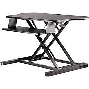 StarTech Corner Sit Stand Desk Converter 35x21in (ARMSTSCORNR)