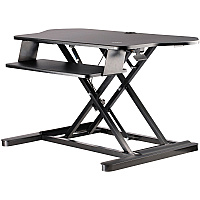 StarTech Corner Sit Stand Desk Converter 35x21in (ARMSTSCORNR)