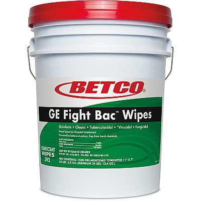 Betco GE Fight Bac Disinfectant Wipes (BET3920500)
