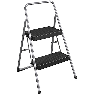 Cosco 2-Step Household Folding Step Stool (CSC11137PBL1E)