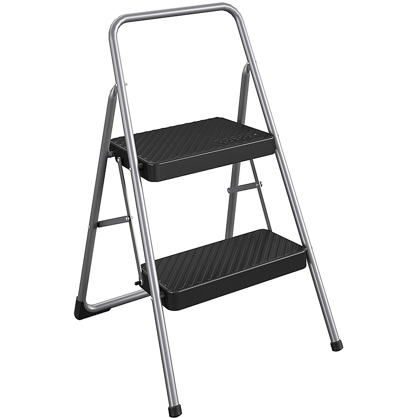 Cosco 2-Step Household Folding Step Stool (CSC11137PBL1E)