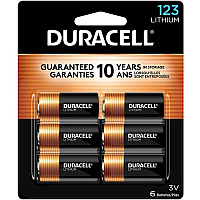 Duracell DL1632 Lithium Coin Battery (DURDL123AB6PK)