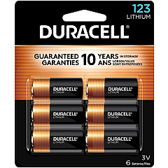 Duracell DL1632 Lithium Coin Battery (DURDL123AB6PK)
