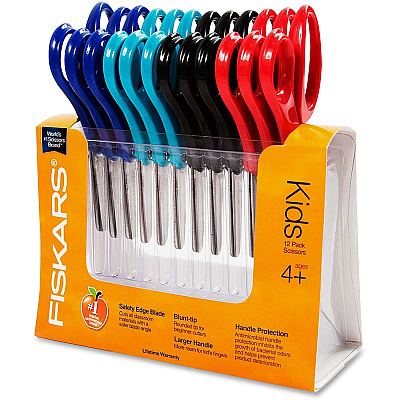 Fiskars 5" Blunt-tip Kids Scissors (FSK1941601070)