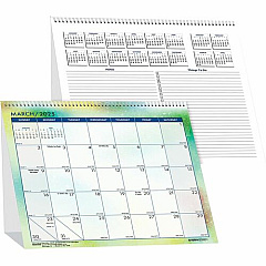 House of Doolittle Recycled Cosmos Tent Calendar, Night Sky Artwork, 6 x 6, White/Multicolor Sheets, 12-Month (Jan to Dec): 2026 (3639)