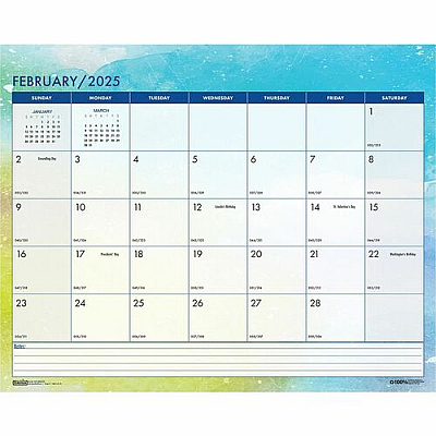 House of Doolittle Recycled Cosmos Wall Calendar, Night Sky Artwork, 14.88 x 12, White/Multicolor Sheets, 12-Month (Jan to Dec): 2026 (3459)