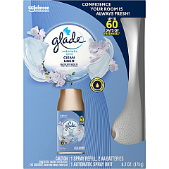 Glade Clean Linen Automatic Spray Kit (SJN329349)
