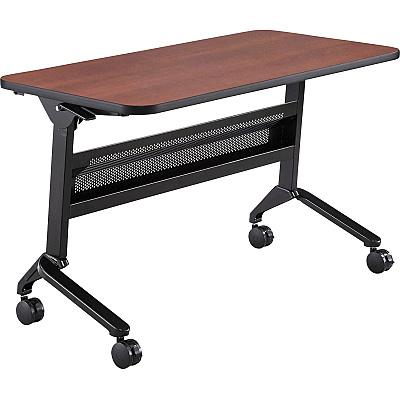 Safco Flip-N-Go Rectangular Training Table (LF2448TSLCRM)