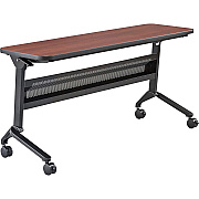 Safco Flip-N-Go Rectangular Training Table (LF1860TSLCRM)
