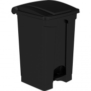 Safco Plastic Step-on Waste Receptacle (9925BL)