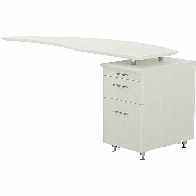 Safco Medina Textured Sea Salt Laminate Unit (MNRTPRTSS)