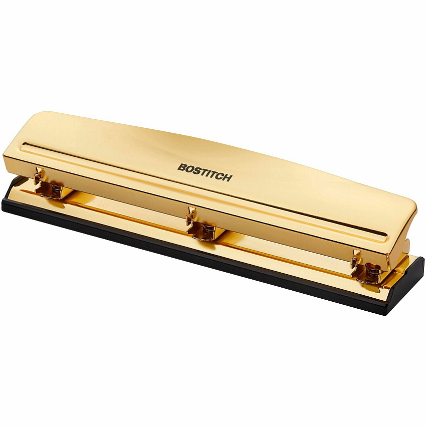 Bostitch 3-hole Punch (BOSHP12GOLD)