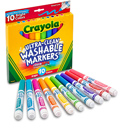 Crayola Ultra-Clean Washable Markers (CYO587855)