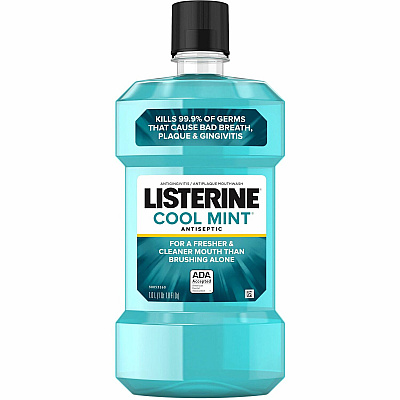 LISTERINE Cool Mint Antiseptic Mouthwash (JOJ42735)