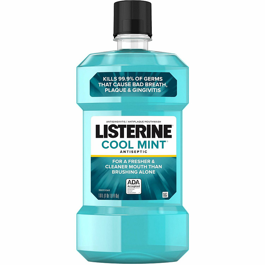LISTERINE Cool Mint Antiseptic Mouthwash (JOJ42735)