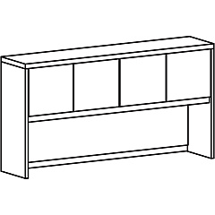 Lorell Prominence 2.0 Hutch (LLRPH7239GE)