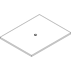 Lorell Prominence 2.0 Rectangular Conference Tabletop (LLRPRC4860GE)