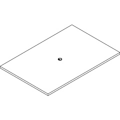 Lorell Prominence 2.0 Rectangular Conference Tabletop (LLRPRC4872GE)