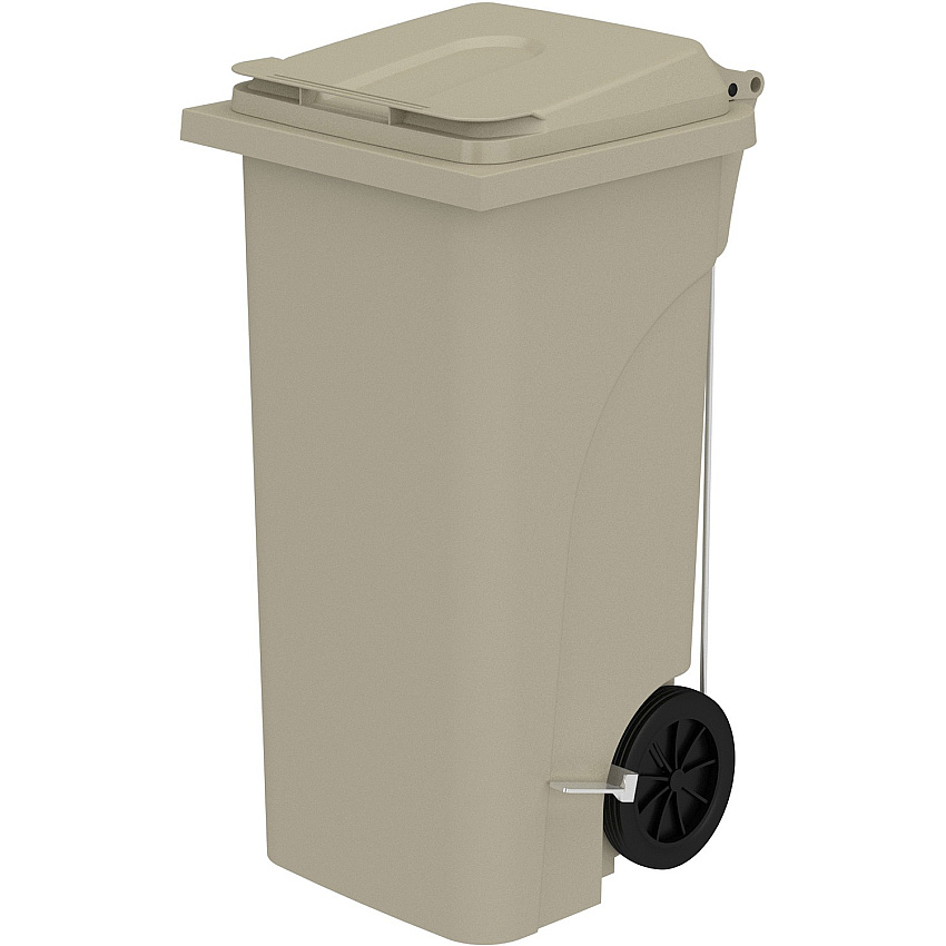 Safco 32 Gallon Plastic Step-On Receptacle (SAF9926TN)