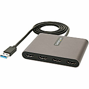 StarTech Usb 3.0 To 4 Hdmi Adapter - Quad Monitor (USB32HD4)