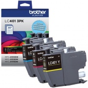 Brother LC4013PKS Original Standard Yield Inkjet Ink Cartridge - CMY - 3 / Pack