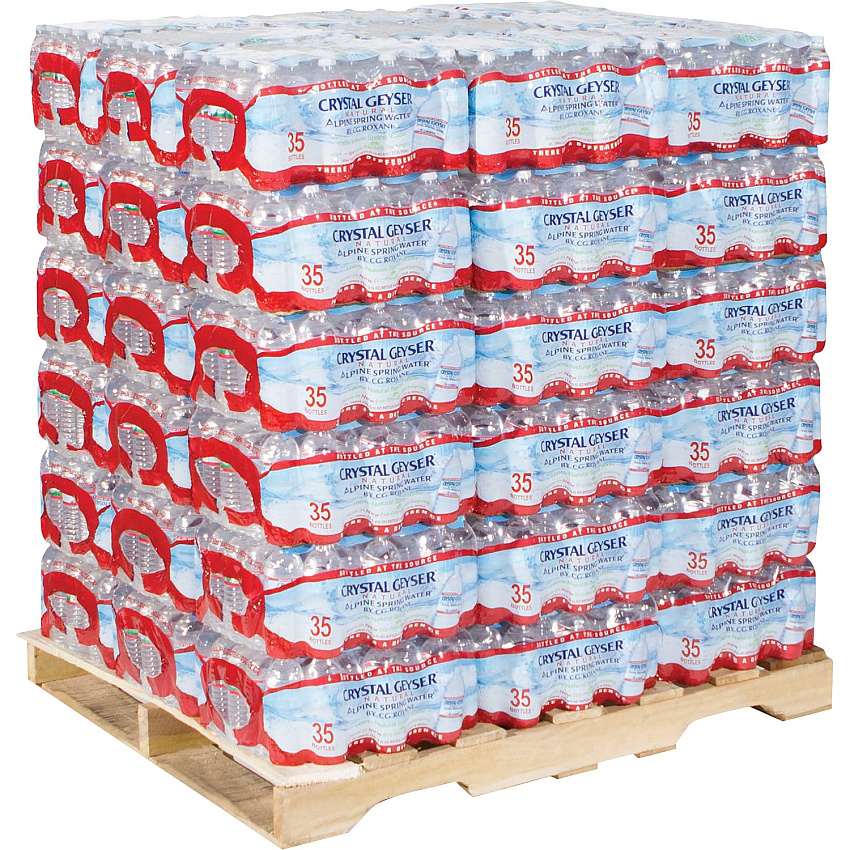 Crystal Geyser Natural Alpine Spring Water (CGW35001DEP)
