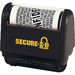 Consolidated Stamp Secure-I-D Personal Security Roller Stamp (COS035510)