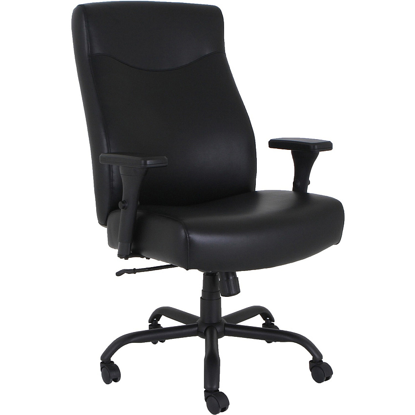 Lorell Big & Tall Executive High-Back Chair With Adjustable Arms (LLR48846)