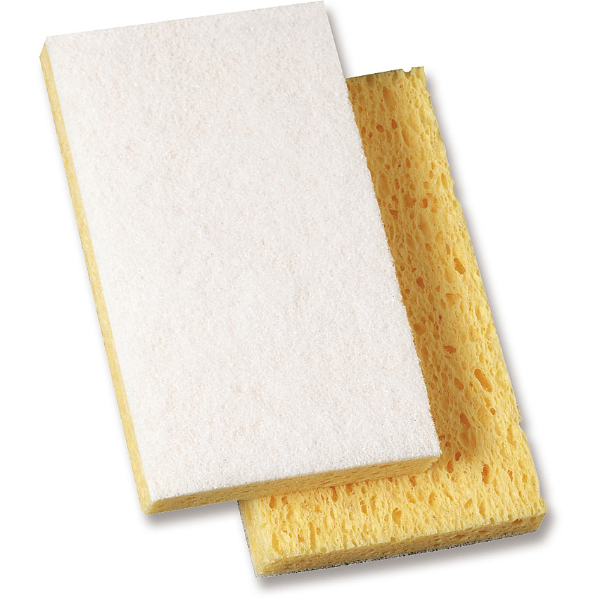 Genuine Joe Light-Duty Sponge Scrubber (GJO18423)