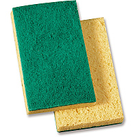Genuine Joe Medium-Duty Sponge Scrubber (GJO18389)