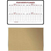 Ghent Dry Erase/Bulletin Board Kit (WFH2)
