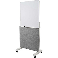 Quartet Agile Easel with Glass Dry-Erase Board (QRTQ293066W)