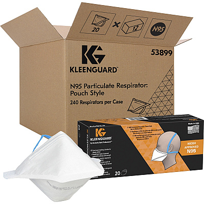 Kleenguard N95 Pouch Respirator (KCC53899CT)