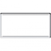 Lorell Mounting Frame for Whiteboard - Silver (18322)