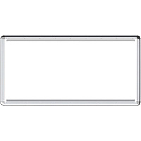 Lorell Mounting Frame for Whiteboard - Silver (LLR18322)