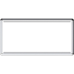 Lorell Mounting Frame for Whiteboard - Silver (LLR18322)