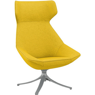 9 to 5 Seating Jax High-back Lounge Chair with Swivel Base (9236LGSFLA)