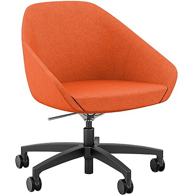 9 to 5 Seating Jax Lounge 5-Star Base Side Chair (9254R2PON)