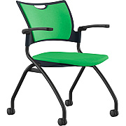 9 to 5 Seating Bella Fixed Arms Mobile Nesting Chair (1320A12SFP19)